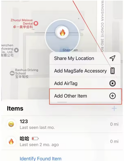 Tracky™ – Smart GPS Tracker Compatible with iPhone (Find My)