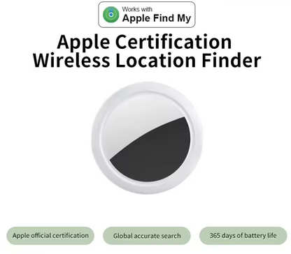 Tracky™ – Smart GPS Tracker Compatible with iPhone (Find My)